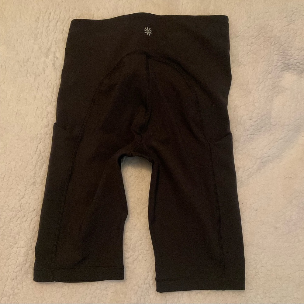 Athleta Black Biker Shorts~XS